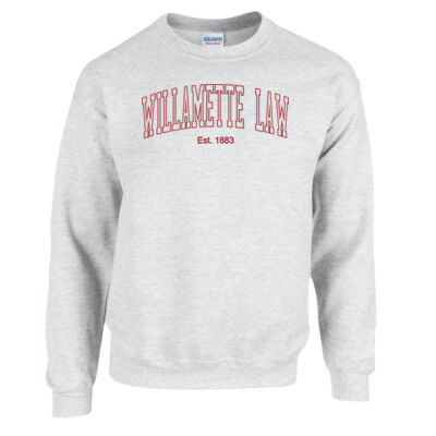  Willamette University School of Law - Ash Sweatshirt Thumbnail