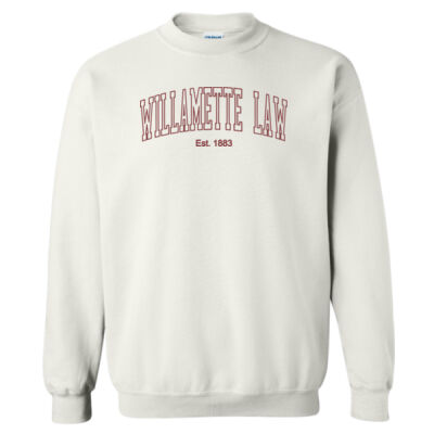 Willamette University School of Law - White Sweatshirt Thumbnail